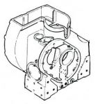 AGRALE BLOCO DO MOTOR M80/M85/M90