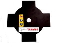 LÂMINA ROÇADEIRA YANMAR 4 PONTAS 230MM FURO 1"